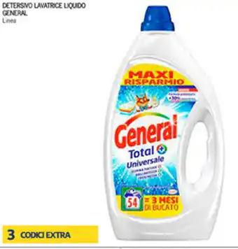 Iper Tosano General Detersivo Lavatrice Liquido Linea offerta