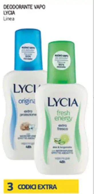 Iper Tosano Lycia Deodorante Vapo Linea offerta