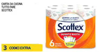 Iper Tosano Scottex Carta Da Cucina Tutto Fare offerta