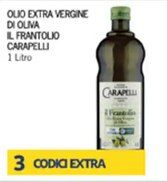 Iper Tosano Carapelli IL Frantolio Olio Extra Vergine di Oliva 1 Litro offerta