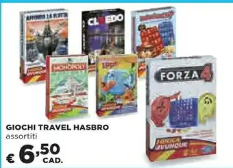 Coop Hasbro Giochi Travel offerta