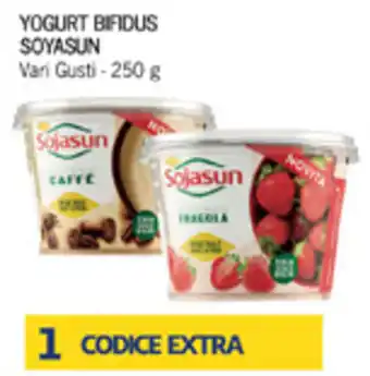 Iper Tosano Soyasun Yogurt Bifidus Vari Gusti 250 g offerta