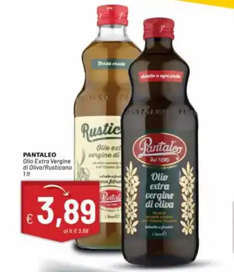 Quick Sisa Pantaleo Olio Extra Vergine di Oliva/Rusticano 1 lt offerta