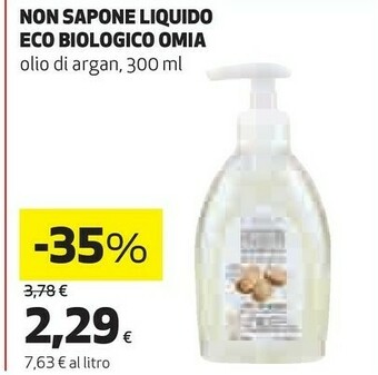 Coop Omia Non Sapone Liquido Eco Biologico offerta