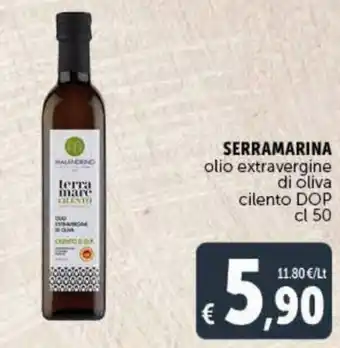 Deco Maxistore Serramarina Olio Extravergine Di Oliva Cliento DOP cl 50 offerta
