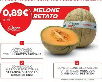 Coop Coop Melone Retato offerta