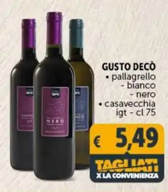 Deco Maxistore Gusto Decò cl 75 offerta