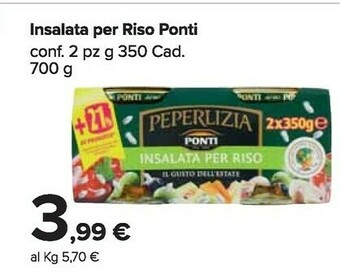 Carrefour Market Ponti Insalata Per Riso offerta