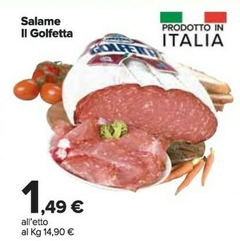 Carrefour Golfera Salame Il Golfetta offerta