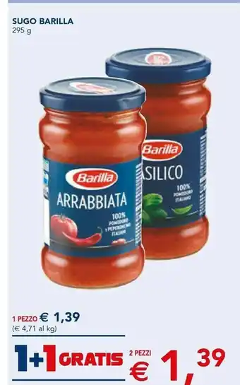 Esselunga Barilla Sughi per pasta offerta