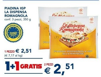 Esselunga La dispensa romagnola Piadine offerta