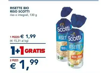 Esselunga Scotti Gallette di riso offerta