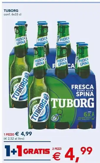 Esselunga Tuborg Birra offerta