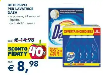 Dash Detersivo in polvere