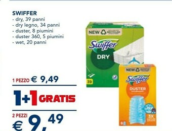 Esselunga Swiffer Pulizie di casa offerta