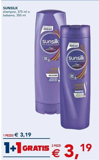 Esselunga Sunsilk Shampoo offerta
