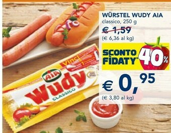 Esselunga Aia Wudy Classico 250 G(ml) offerta