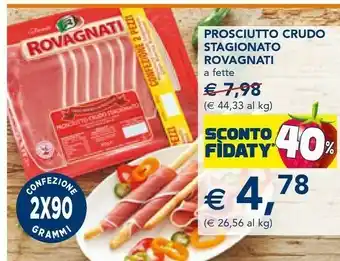 Esselunga Rovagnati Prosciutto Crudo Stagionato A Fette offerta