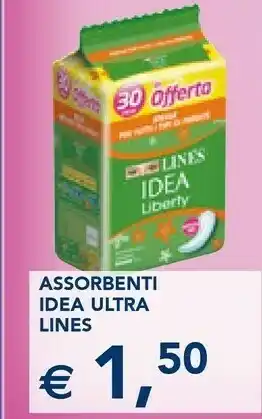 Esselunga Lines Liberty Assorbenti Idea Ultra offerta