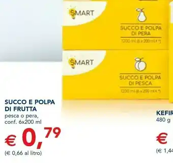 Esselunga Kefir Succhi di frutta offerta