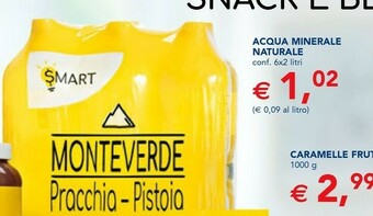 Esselunga Monteverde Acqua offerta