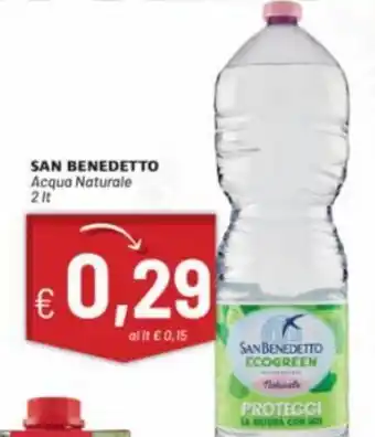 San Benedetto Acqua Naturale 2 lt
