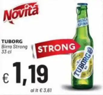 Quick Sisa Tuborg Birra Strong 33 cl offerta
