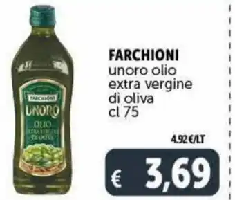 Farchioni unoro olio extra vergine di oliva 75 cl