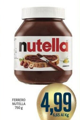 Supermercati Piccolo Ferrero Nutella 750 g offerta
