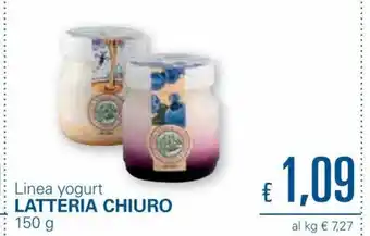 Unes Latteria Chiuro Linea yogurt 150 g offerta