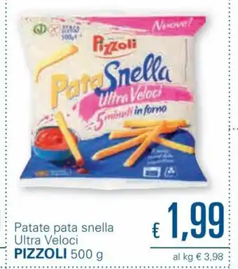 Unes Pizzoli Patate pata snella Ultra Veloci 500 g offerta