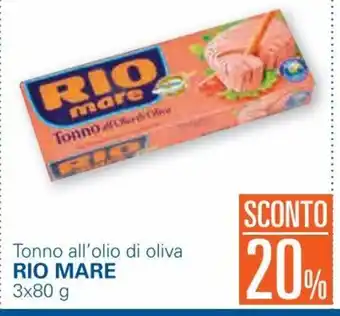 Unes Rio Mare Tonno all'olio di oliva 3x80 g offerta