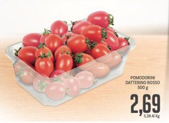 Supermercati Piccolo Pomodorini Datterino Rosso 500 g offerta