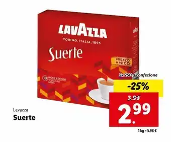 Lidl Caffè lavazza offerta