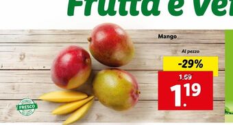 Lidl Mango offerta