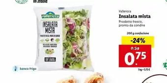 Lidl Insalata mista 200g offerta