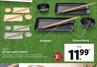 Lidl Set per sushi offerta