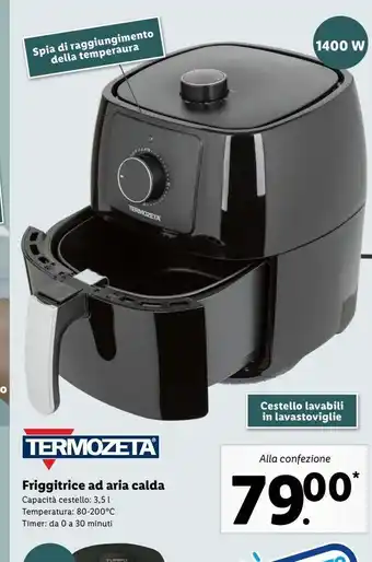 Lidl Friggitrice ad aria calda termozeta offerta