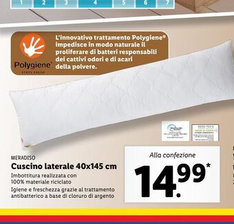 Lidl Cuscino laterale 40x145cm offerta