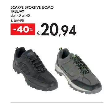 Bennet Scarpe sportive uomo freejay offerta