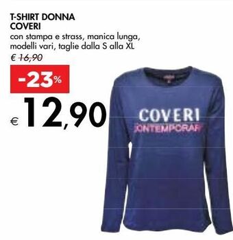 T-shirt donna coveri