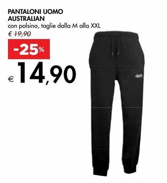Bennet Pantaloni uomo australian offerta