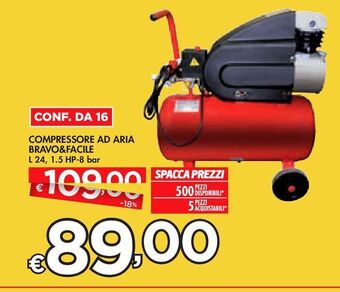 Bennet Compressore ad aria bravo&facile offerta