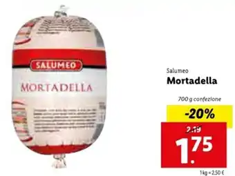 Lidl Mortadella 700g offerta