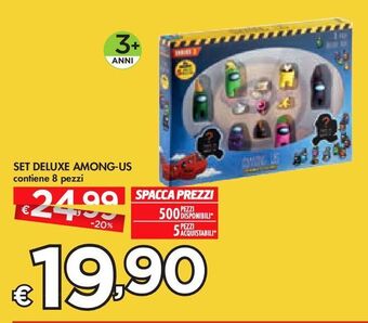 Bennet Set deluxe among-us offerta