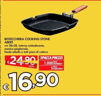 Bennet Bistecchiera cooking stone abert offerta
