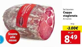 Lidl Coppa stagionata offerta
