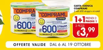 Supermercato Coal Carta igienica offerta