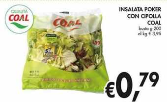 Supermercato Coal Insalata poker con cipolla coal offerta