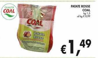 Supermercato Coal Patate rosse coal offerta